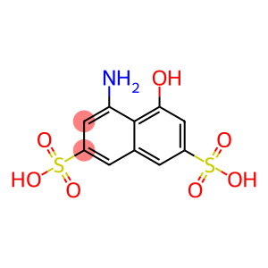 2,7-NAPHTHALENEDISULPHONICACID,4-AMINO-5-HYDROXY-,COUPLED