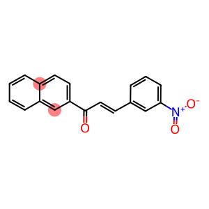 1-(2-NAPHTHYL)-3-(3-NITROPHENYL)PROP-2-EN-1-ONE