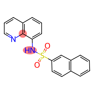 (2-NAPHTHYLSULFONYL)-8-QUINOLYLAMINE