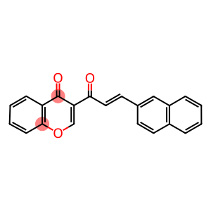 3-[3-(2-NAPHTHYL)ACRYLOYL]-4H-CHROMEN-4-ONE