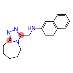 NAPHTHALEN-2-YL-(6,7,8,9-TETRAHYDRO-5H-[1,2,4]TRIAZOLO[4,3-A]AZEPIN-3-YLMETHYL)-AMINE