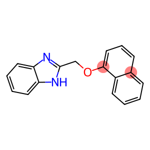 2-[(1-NAPHTHYLOXY)METHYL]-1H-BENZIMIDAZOLE