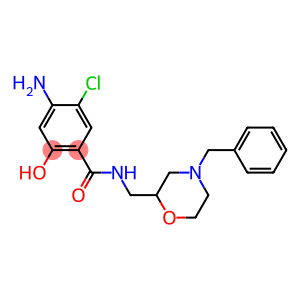 N-(4-Benzylmorpholin-2-ylmethyl)-4-amino-5-chloro-2-hydroxybenzamide