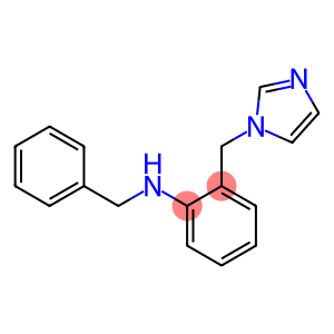 N-Benzyl-2-[(1H-imidazol-1-yl)methyl]aniline