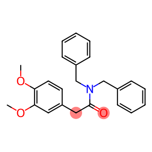 N-Benzyl-N-(benzyl)-2-(3,4-dimethoxyphenyl)acetamide