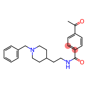 N-[2-(1-Benzyl-4-piperidinyl)ethyl]-4-acetylbenzamide