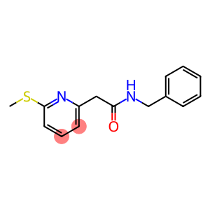 N-Benzyl-6-(methylthio)-2-pyridineacetamide