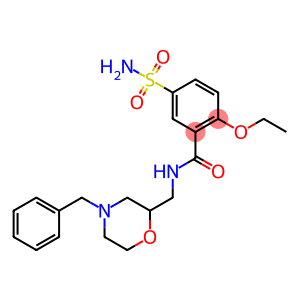 N-(4-Benzylmorpholin-2-ylmethyl)-5-aminosulfonyl-2-ethoxybenzamide