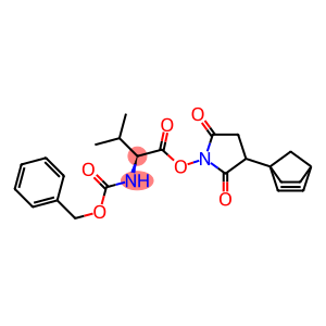 N-(Benzyloxycarbonyl)-L-valine [2,5-dioxo-3-(bicyclo[2.2.1]hept-2-en-1-yl)pyrrolidin-1-yl] ester