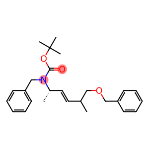 N-Benzyl-N-[(1S,2E)-1,4-dimethyl-5-(benzyloxy)-2-pentenyl]carbamic acid tert-butyl ester