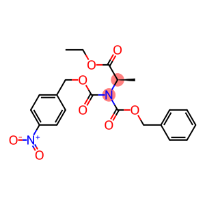 N-(Benzyloxycarbonyl)-N-(4-nitrobenzyloxycarbonyl)-D-alanine ethyl ester