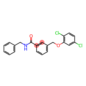 N-benzyl-3-[(2,5-dichlorophenoxy)methyl]benzamide