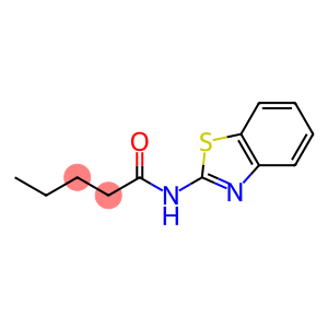 N-(1,3-benzothiazol-2-yl)pentanamide