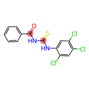 N-benzoyl-N'-(2,4,5-trichlorophenyl)thiourea