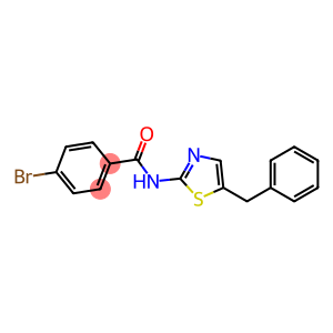 N-(5-benzyl-1,3-thiazol-2-yl)-4-bromobenzamide