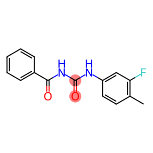 N-benzoyl-N'-(3-fluoro-4-methylphenyl)urea