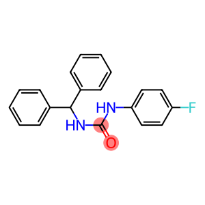 N-benzhydryl-N'-(4-fluorophenyl)urea