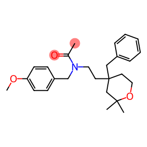 N-[2-(4-benzyl-2,2-dimethyltetrahydro-2H-pyran-4-yl)ethyl]-N-(4-methoxybenzyl)acetamide