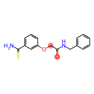 N-benzyl-2-(3-carbamothioylphenoxy)acetamide