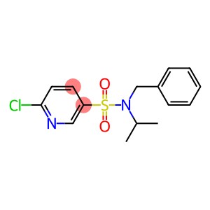 N-benzyl-6-chloro-N-(propan-2-yl)pyridine-3-sulfonamide