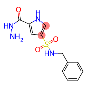 N-benzyl-5-(hydrazinocarbonyl)-1H-pyrrole-3-sulfonamide