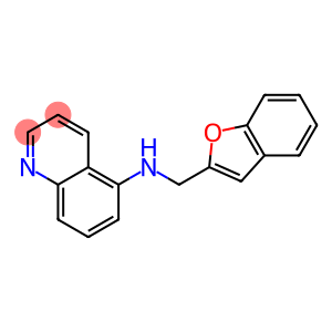 N-(1-benzofuran-2-ylmethyl)quinolin-5-amine