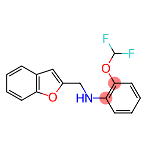 N-(1-benzofuran-2-ylmethyl)-2-(difluoromethoxy)aniline