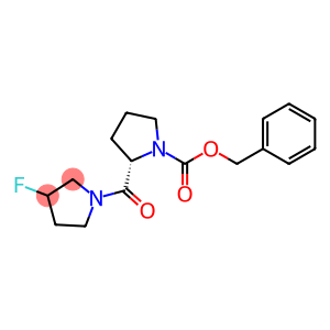 N-benzyloxycarbonyl-prolyl-3-fluoropyrrolidine