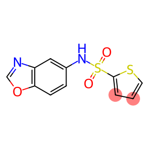 N-(1,3-benzoxazol-5-yl)-2-thiophenesulfonamide