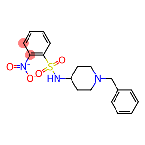 N-(1-benzyl-4-piperidinyl)-2-nitrobenzenesulfonamide