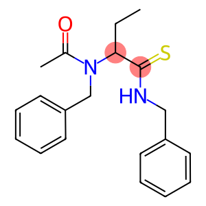 N-BENZYL-N-(1-[(BENZYLAMINO)CARBONOTHIOYL]PROPYL)ACETAMIDE