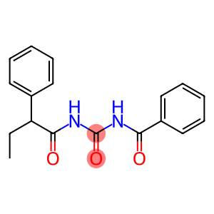 N-BENZOYL-N'-(2-PHENYL)BUTANOYLUREA