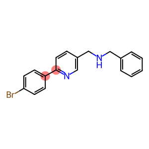 N-BENZYL-[6-(4-BROMOPHENYL)PYRIDIN-3-YL]METHANAMINE