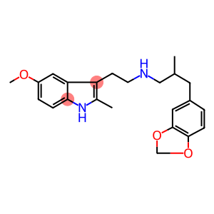 N-[3-(1,3-BENZODIOXOL-5-YL)-2-METHYLPROPYL]-N-[2-(5-METHOXY-2-METHYL-1H-INDOL-3-YL)ETHYL]AMINE