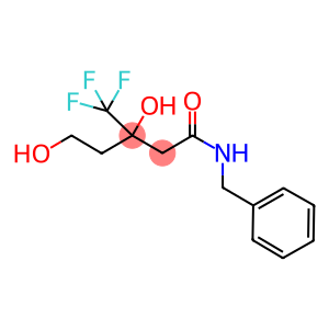 N-BENZYL-3,5-DIHYDROXY-3-(TRIFLUOROMETHYL)PENTANAMIDE