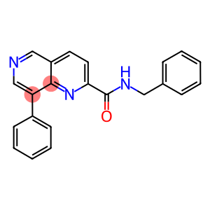 N-BENZYL-8-PHENYL-1,6-NAPHTHYRIDINE-2-CARBOXAMIDE