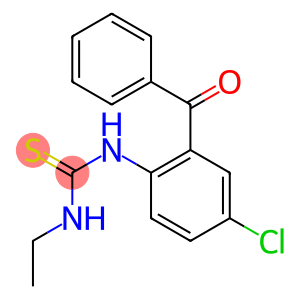 N-(2-BENZOYL-4-CHLOROPHENYL)-N'-ETHYLTHIOUREA