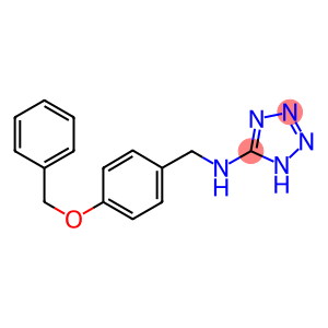 N-(4-(BENZYLOXY)BENZYL)-1H-TETRAZOL-5-AMINE