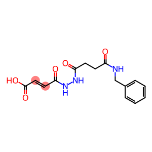 4-[N'-(3-BENZYLCARBAMOYL-PROPIONYL)-HYDRAZINO]-4-OXO-BUT-2-ENOIC ACID