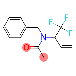 N-BENZYL-N-(1-TRIFLUOROMETHYL-ALLYL)-ACETAMIDE