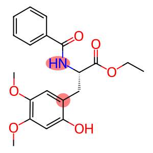 N-BENZOYL-2-HYDROXY-4,5-DIMETHOXYPHENYLALANINE ETHYL ESTER