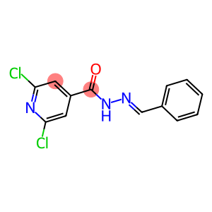 N'4-BENZYLIDENE-2,6-DICHLOROPYRIDINE-4-CARBOHYDRAZIDE