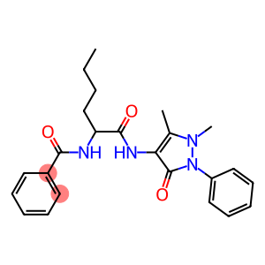 N-[1-(Antipyrinylcarbamoyl)pentyl]benzamide