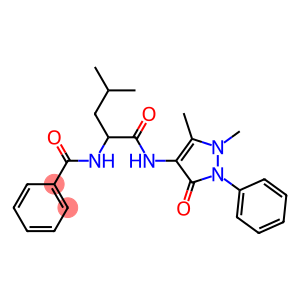 N-[1-(Antipyrinylcarbamoyl)-3-methylbutyl]benzamide