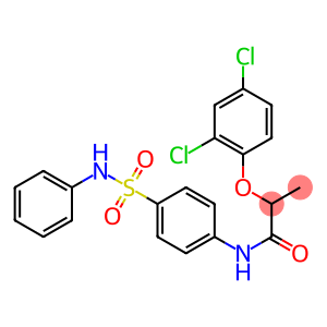 N-[4-(anilinosulfonyl)phenyl]-2-(2,4-dichlorophenoxy)propanamide