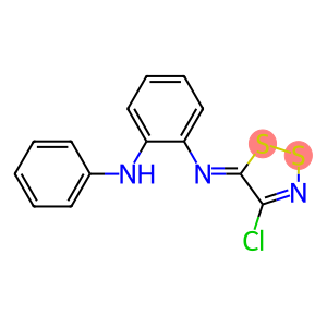 N-(2-anilinophenyl)-N-(4-chloro-5H-1,2,3-dithiazol-5-ylidene)amine