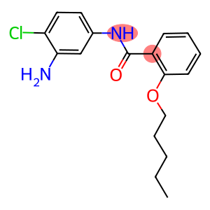 N-(3-Amino-4-chlorophenyl)-2-(pentyloxy)benzamide