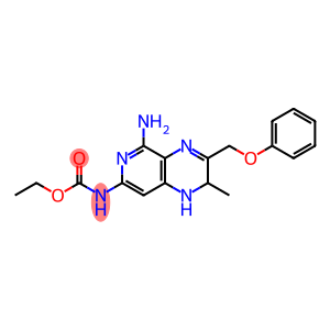 N-[(5-Amino-1,2-dihydro-2-methyl-3-phenoxymethylpyrido[3,4-b]pyrazin)-7-yl]carbamic acid ethyl ester