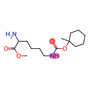 N-(5-Amino-5-methoxycarbonylpentyl)carbamic acid 1-methylcyclohexyl ester