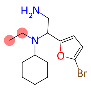 N-[2-amino-1-(5-bromo-2-furyl)ethyl]-N-cyclohexyl-N-ethylamine